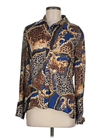 Eric Signature Long Sleeve Blouse (view 1)