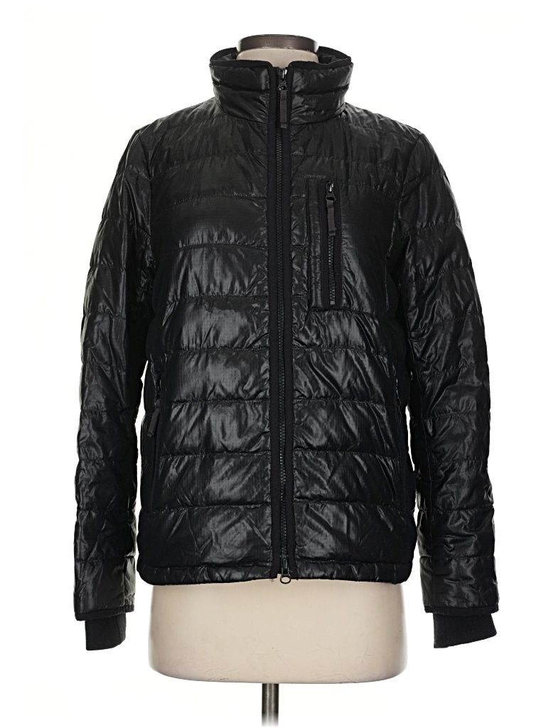 Pre-owned Jcrew Snow Jacket In Black