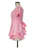 American Threads 100% Polyester Pink Cocktail Dress Size M - photo 5