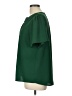 Monday Fun 100% Polyester Green Short Sleeve Blouse Size L - photo 5