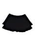 Do & Be 100% Polyester Solid Black Casual Skirt Size M - photo 2