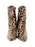 Matisse 100% Leather Animal Print Tan Ankle Boots Size 7 - photo 2