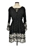 Mudd 100% Rayon Black Casual Dress Size L - photo 1