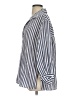 Vince. Stripes Blue 3/4 Sleeve Button-Down Shirt Size S - photo 5
