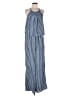 It's 100% Polyester Stripes Blue Jumpsuit Size M - photo 1