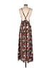Wildfox 100% Rayon Floral Red Casual Dress Size Sm (1 or S) - photo 2