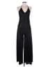 Zara W&B Collection Chevron-herringbone Black Jumpsuit Size M - photo 1