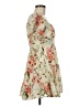 Blush 100% Polyester Floral Green Cocktail Dress Size M - photo 4