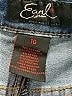 Earl Jean Blue Denim Shorts Size 10 - photo 4