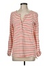 Soft Joie Pink Long Sleeve Henley Size M (estimated) - photo 1