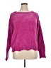 Boston Proper 100% Polyester Pink Pullover Sweater Size L - photo 1
