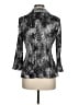 Jaclyn Smith 100% Polyester Silver 3/4 Sleeve Blouse Size M - photo 2