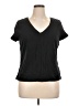 Basic Editions Black Short Sleeve T-Shirt Size XL - photo 1