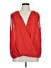Mezzanine Red Sleeveless Blouse Size XL - photo 1