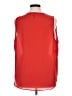 Mezzanine Red Sleeveless Blouse Size XL - photo 2