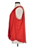 Mezzanine Red Sleeveless Blouse Size XL - photo 5