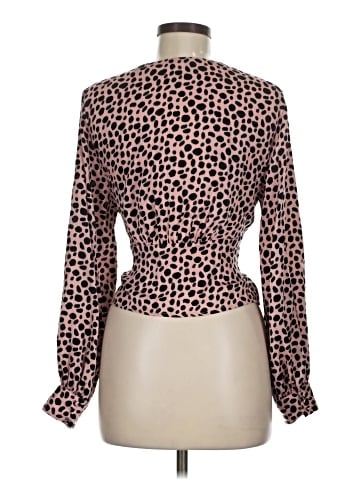 Topshop Long Sleeve Blouse (view 2)