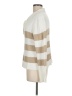 Aqua Stripes Ivory Pullover Sweater Size M - photo 5