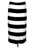 Mossimo Stripes Ivory Casual Skirt Size M - photo 1