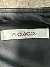 S.C. & Co. Solid Black Skort Size XL - photo 3