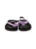 Rainbow Purple Flip Flops Size 5 - 6 Kids - photo 2