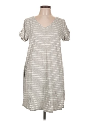 August Silk Casual Dress (view 1)