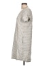 August Silk Gray Casual Dress Size L - photo 5