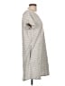 August Silk Gray Casual Dress Size L - photo 4