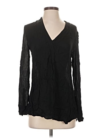 Wilfred Long Sleeve Silk Top (view 1)