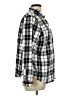 Old Navy 100% Cotton Checkered-gingham Silver Long Sleeve Button-Down Shirt Size L - photo 4
