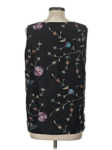 Anne Carson Sleeveless Silk Top (view 2)