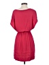 Lush Solid Red Casual Dress Size S - photo 2
