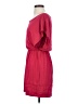 Lush Solid Red Casual Dress Size S - photo 5
