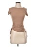Windsor Tan Short Sleeve Top Size XS - photo 1