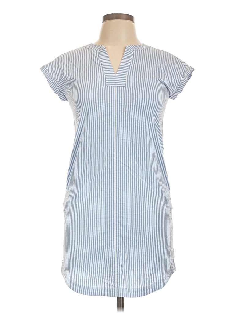 Pre-owned Vineyard Vines Performance Casual Dress In Blue