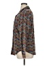 Chico's Design Paisley Brown Silver Long Sleeve Button-Down Shirt Size XL (3) - photo 5