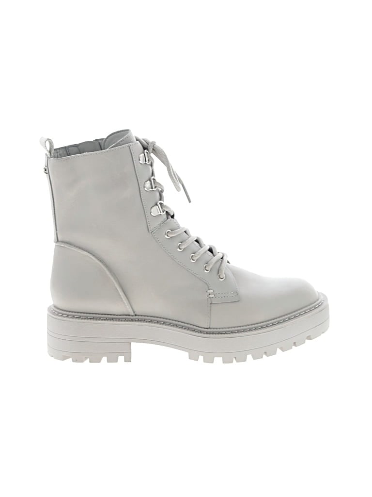 Pre-owned Sam Edelman Ankle Boots In Gray