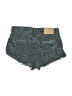 One by One Teaspoon Gray Denim Shorts Size 24 waist - photo 2