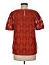 Daniel Rainn 100% Polyester Red Short Sleeve Blouse Size M - photo 2