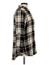 Versona 100% Rayon Plaid Black Long Sleeve Button-Down Shirt Size L - photo 4