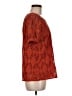 Daniel Rainn 100% Polyester Red Short Sleeve Blouse Size M - photo 4