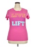District. Pink Active T-Shirt Size XXL - photo 1