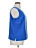 Draper's & Damon's Blue Sleeveless Top Size XL - photo 4