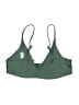 J.Crew Solid Green Swimsuit Top Size XL - photo 2