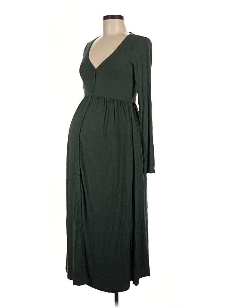 Pre-owned Hatch Casual Dress In Green