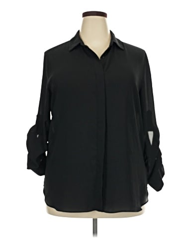 Mossimo Long Sleeve Blouse (view 1)