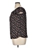 No Boundaries 100% Polyester Black Short Sleeve Blouse Size XL - photo 5