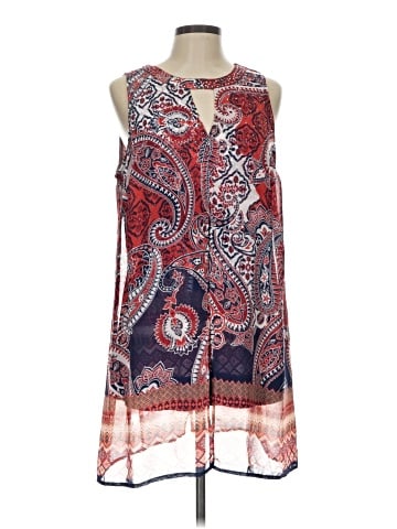 Roz & Ali Sleeveless Blouse (view 1)