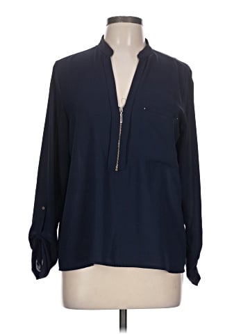 Zara Basic Long Sleeve Blouse (view 1)