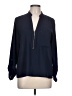 Zara Basic Blue Long Sleeve Blouse Size L - photo 1